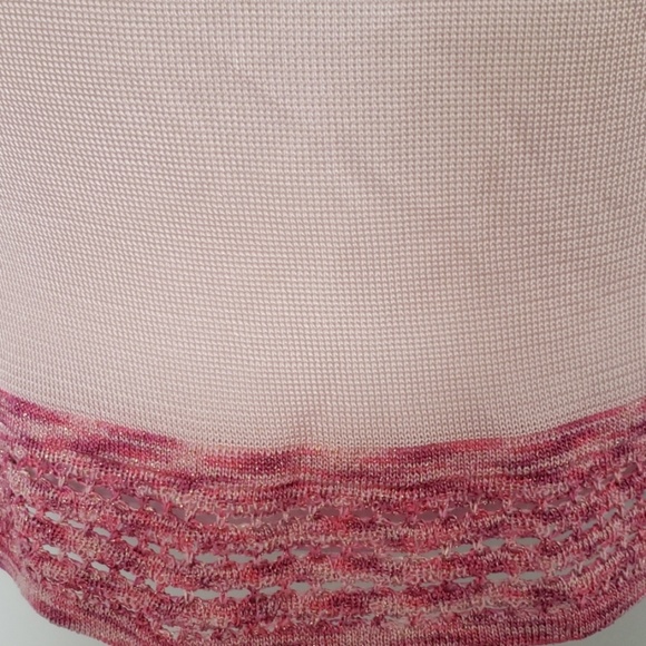 Tocca Knitted Purple Pink Halter Top / Camisole - Picture 2 of 4